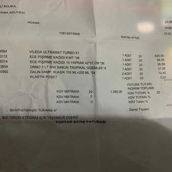 Vileda Turbo Pedallı Temizlik Setinin Pedalı Kırıldı