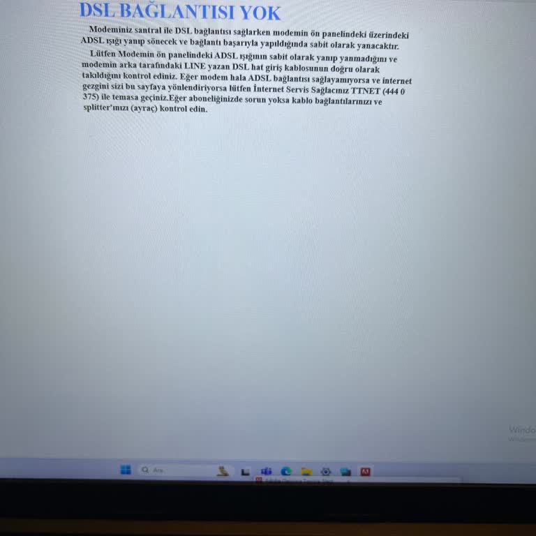 Türk Telekom İnternet Kesintisi Ve İletişim Sorunu