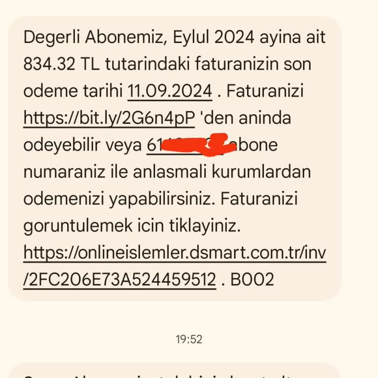 D-Smart Beklenmedik Fatura Şoku Ve Yanıltıcı Bilgilendirme