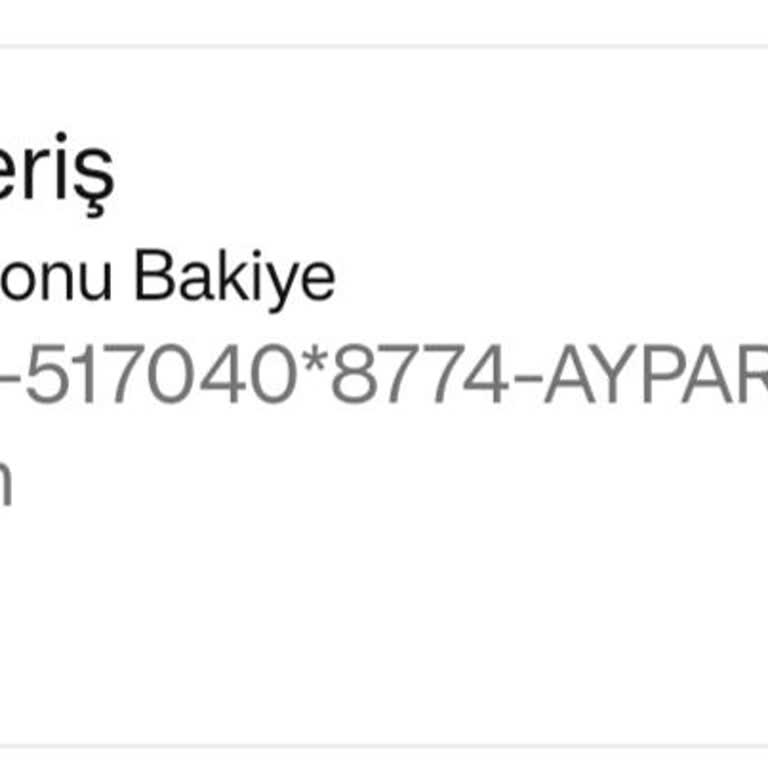 Aypara Hesabımdan Para Çekiliyor