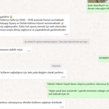 Mue Prive Kusurlu Ürün Ve İlgisiz Müşteri Hizmetleri