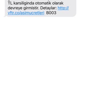 Vodafone'un Hediye Akıllı Durma Özelliği Mağduriyeti
