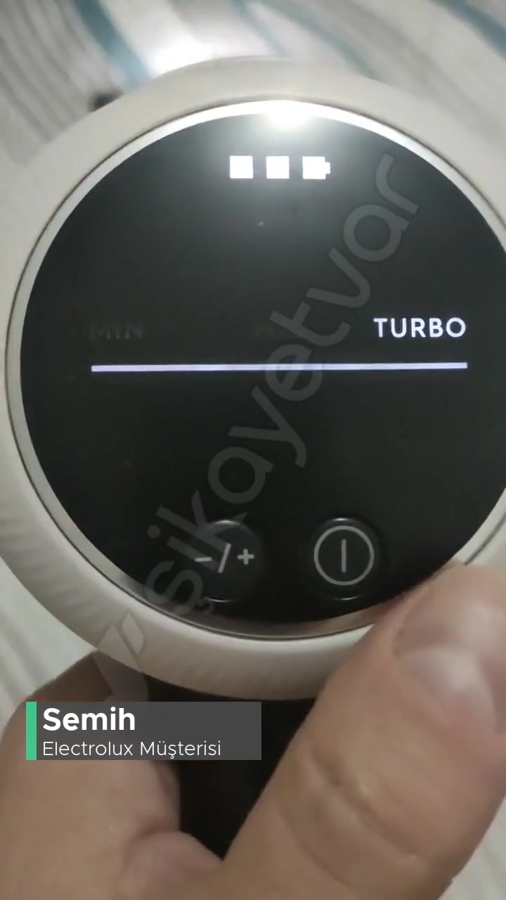 Electrolux EP81HB25SH Dik Şarjlı Süpürge Arızası videonun kapak resmi
