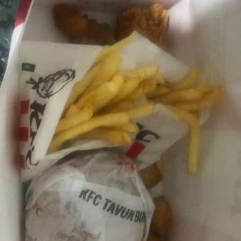 KFC Ürünü Eksik Ve Özensiz Göndermesi!