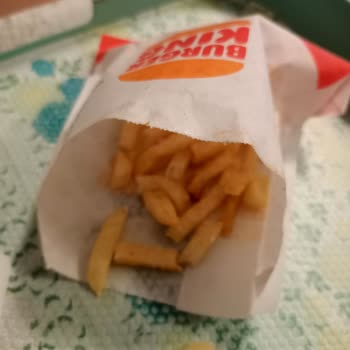 Burger King 1 Cm"lik Patatesleri