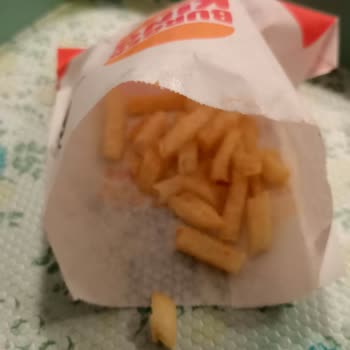 Burger King 1 Cm"lik Patatesleri
