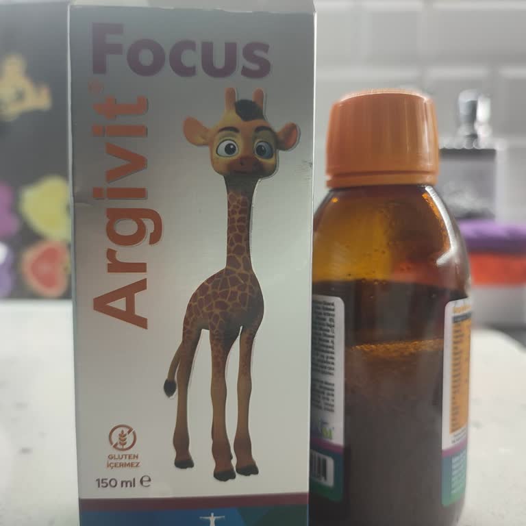 Argivit Focus Şurup Şişesi İlk Açışta Fışkırarak Yarısı Etrafa Saçıldı