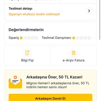 Migros Yanlış Ve Hatalı Ürün