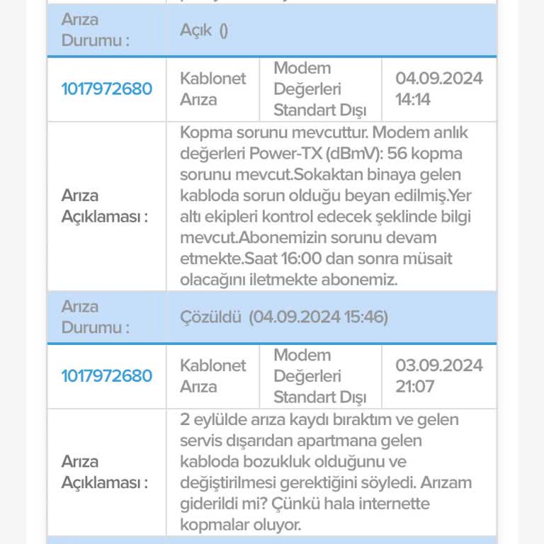 Kablo Net Arızam Giderilmiyor Ama Abonelikten Çıkamıyoruz!