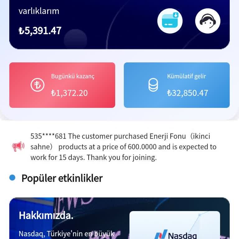 Nasdaq Türkiye Official Group Vıp518