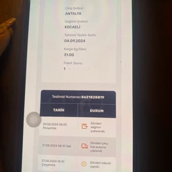 Horoz Lojistik Kargomuz Teslim Edilmiyor
