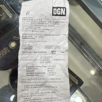 Doğan Çanta Tüketici Hakkı Sorumsuzluğu