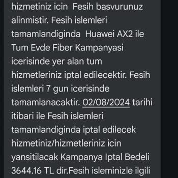 Vodafone'un Yanıltıcı Yönlendirmeleri ve Modem Sorunu
