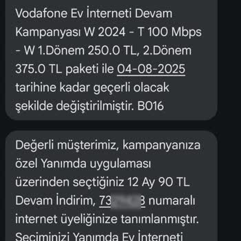 Vodafone'un Yanıltıcı Yönlendirmeleri ve Modem Sorunu