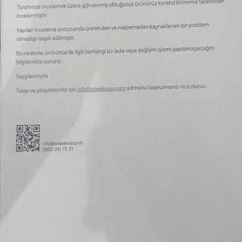 Aldığım Nike Ayakkabı Açılma Yaptı Ve Karşılayamayacaklarını Söylediler