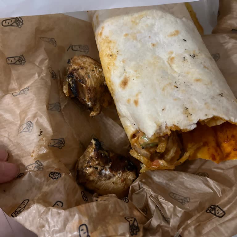 Dürümle Yanık Tavuk