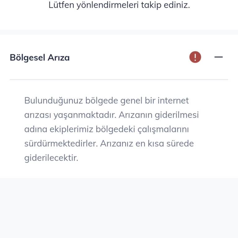 Türk Telekom Bölgesel İnternet Arızası Belirsizliği