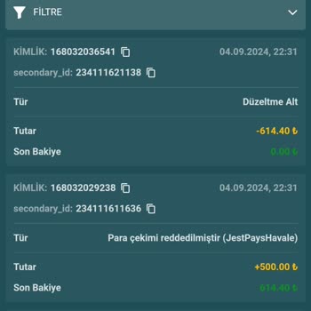 Fikstürbet Tamamen Zaman Kaybı