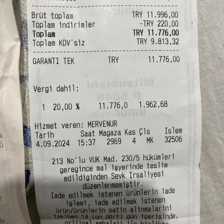 Sephora Hediye Bile Verilmedi