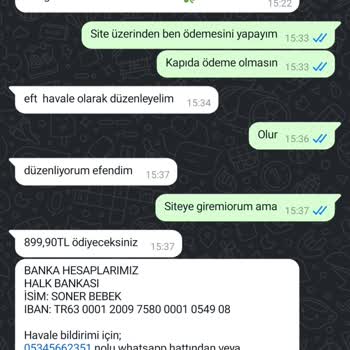 Gizce Firması Para İadesi Sorunu