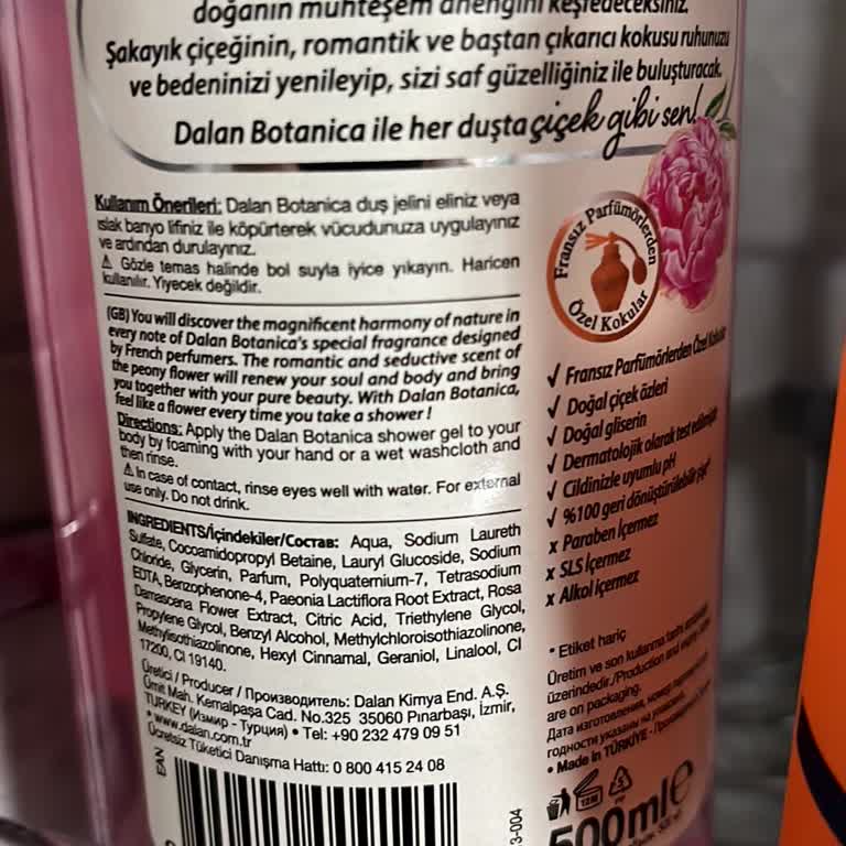 Yanıltıcı Bilgilendirme İle Dalan Duş Jeli Hayal Kırıklığı