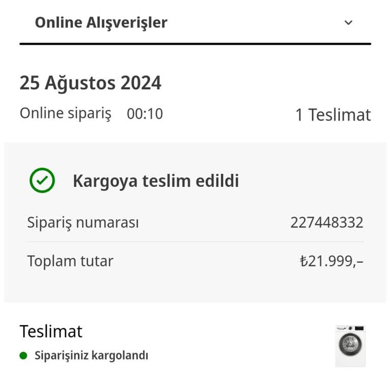 Media Markt Sipariş Ve Kargo Sorunu