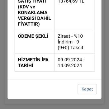 Tatil Sepeti Otel Rezervasyon İptali