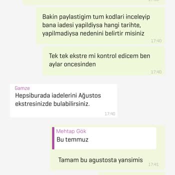 Enpara Kredi Kartı İade Sorunu Ve Yetersiz Müşteri Hizmetleri