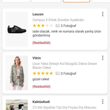 Trendyol Tüm Yorumlarımı Reddediyor