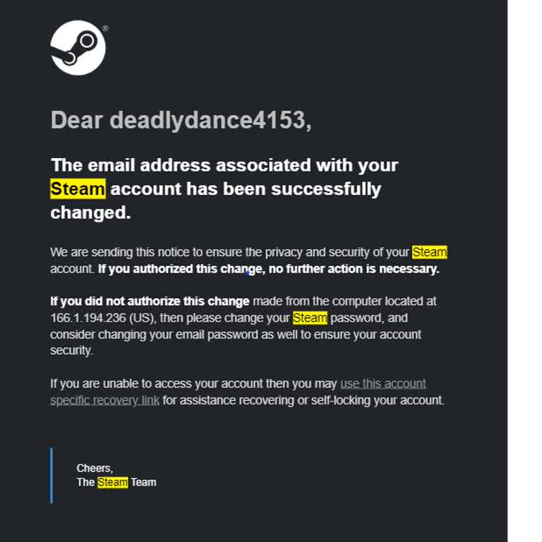 Steam Hesabım Çalındı Ve Geri Alamıyorum