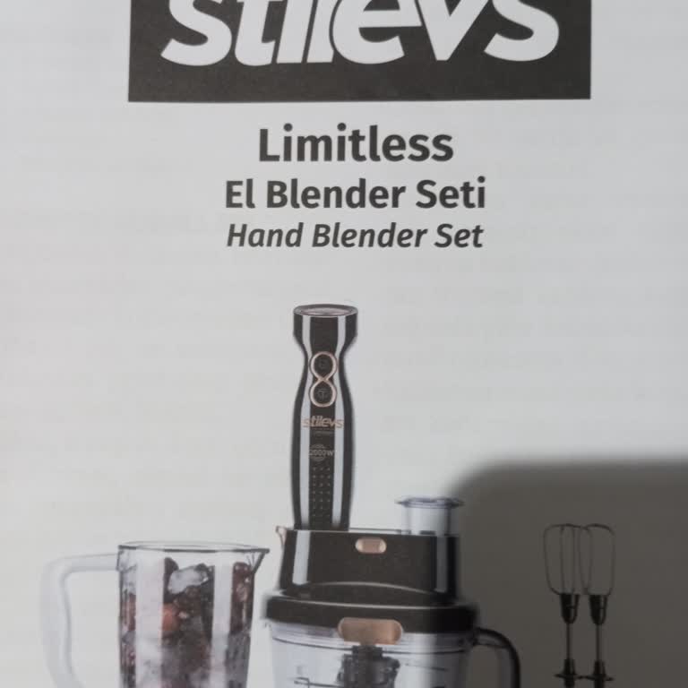 Stilevs Mutfak Robotunu Aldığıma Pişmanım