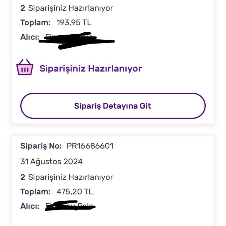 Gratis Kargom Yollanmıyor Hazırlanıyor Yazıyor