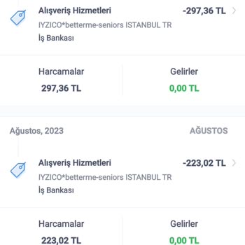 Betterme Senior Uygulaması İle İlgili Haksız Çekim Şikayeti