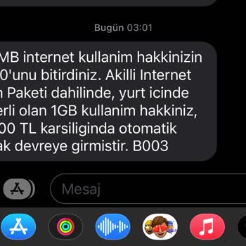 Gece Yarısı Haksız İnternet Aşım Ücreti