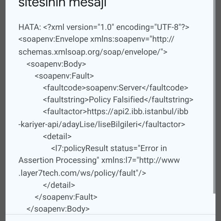 İbb Kariyer Sistem Hatası