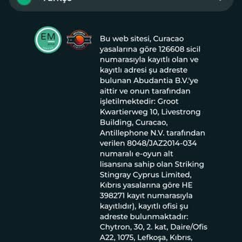 Antillephone Lisansınızı Kullanan Rokubet Adlı Site Paramı Vermiyor