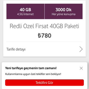 Vodafone'un Fahiş Zamları ve Zorunlu Paket Değişikliği