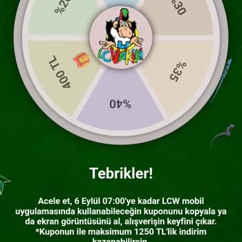 LCW Çark Aldatmacası