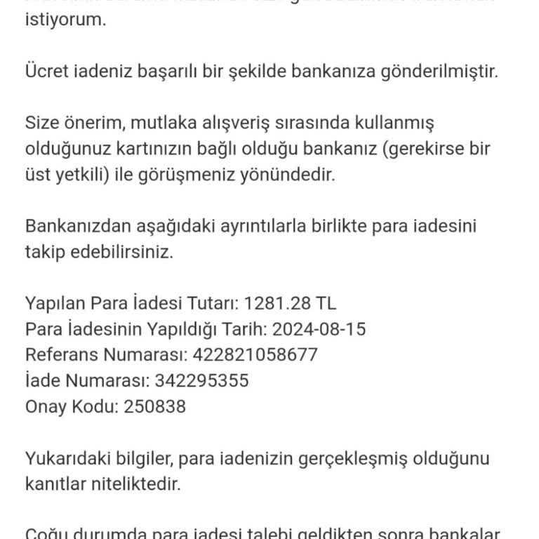 Amazon Para İadesi Yapmıyor
