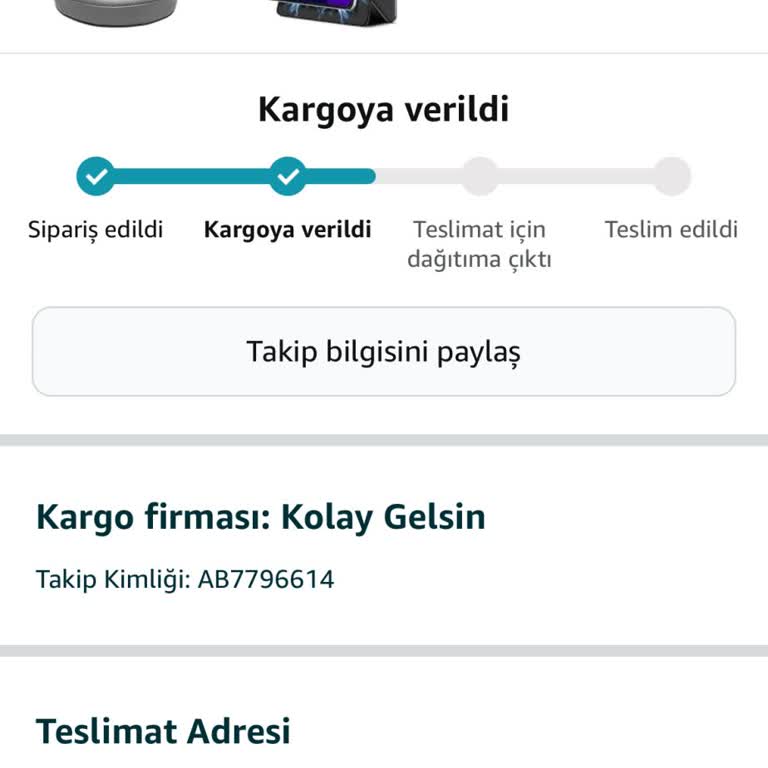 Amazon Kargo Takibi Yapamıyorum