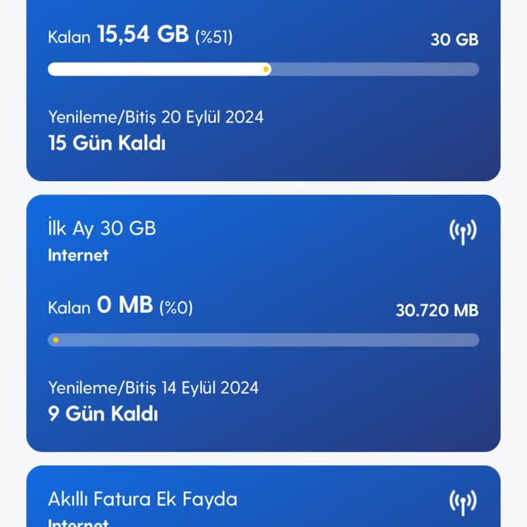 Turkcell Platinum İnternet Paketim Hızla Tükeniyor