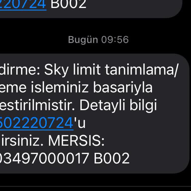 VakıfBank İzinsiz Skylimit Tanımlanması