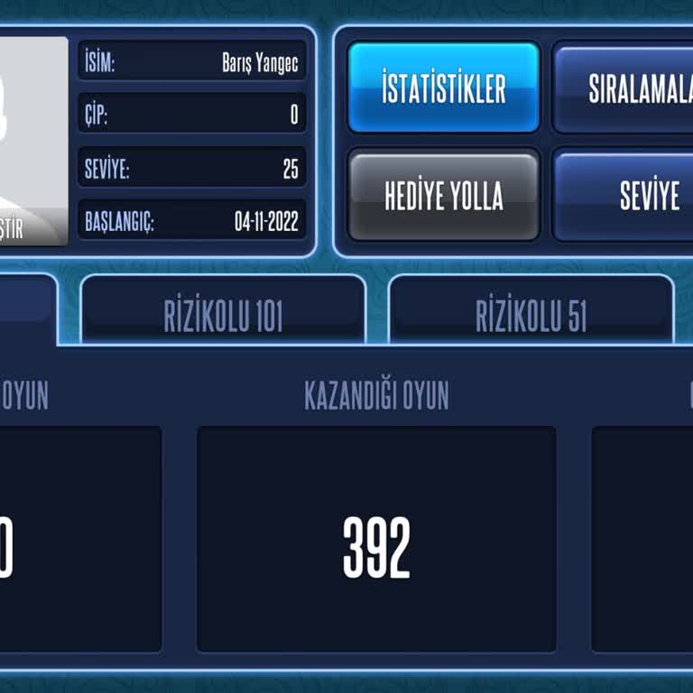 101 Okey Plus Ödemeyi Aldı Çip Vermedi