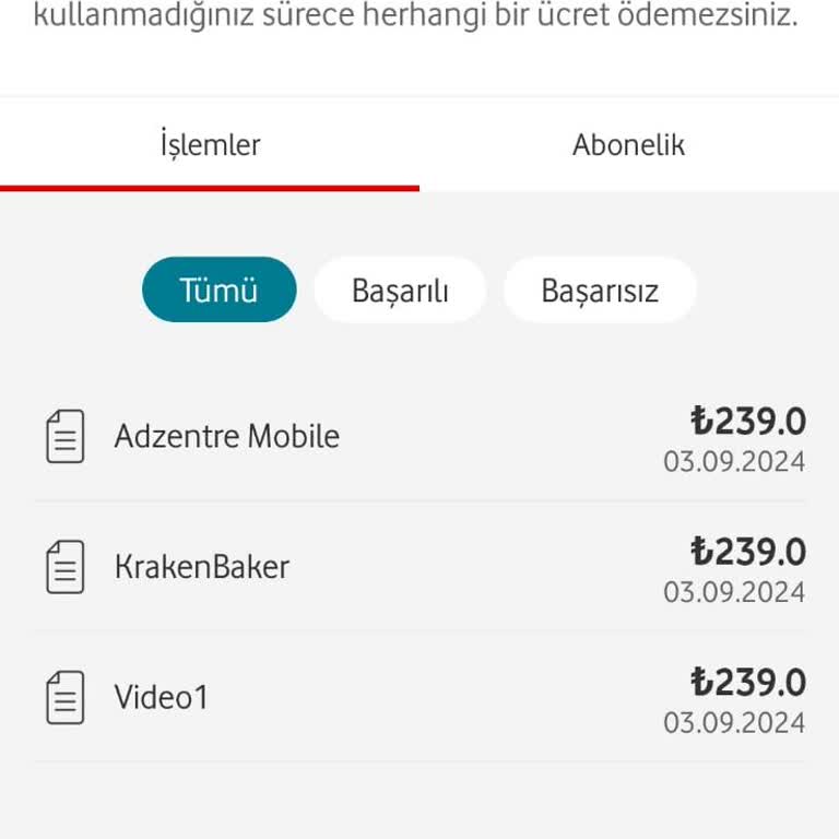 Vizyon Elektronik Para Yanlış Abonelik Kesintileri Ve İade Talebi