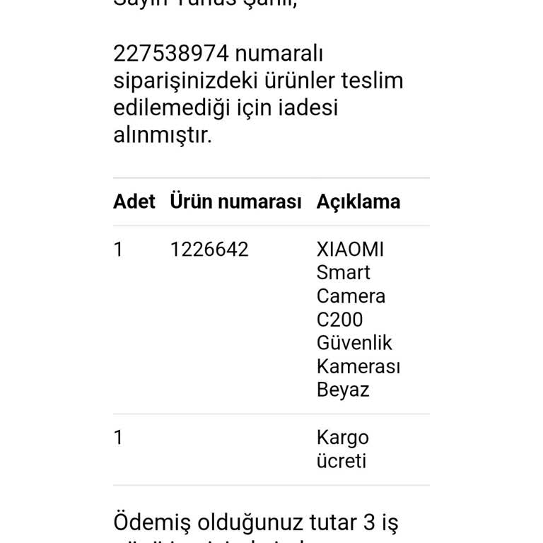 Media Markt Ürün İademi Eksik Yaptı