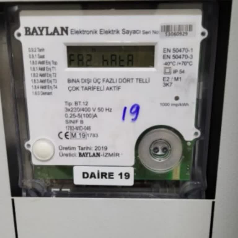 Enerjisa Başkent Elektrik Perakende Faz Hata Ve Kullanılmayan Eve Yüksek Fatura Bedeli