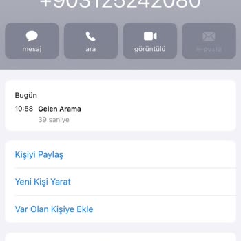 03125242080 Telefona Sahip Araştırma Şirketi