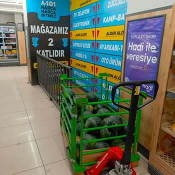 A-101 Çalışanları Kafasına Göre Reyon Kapatıyor