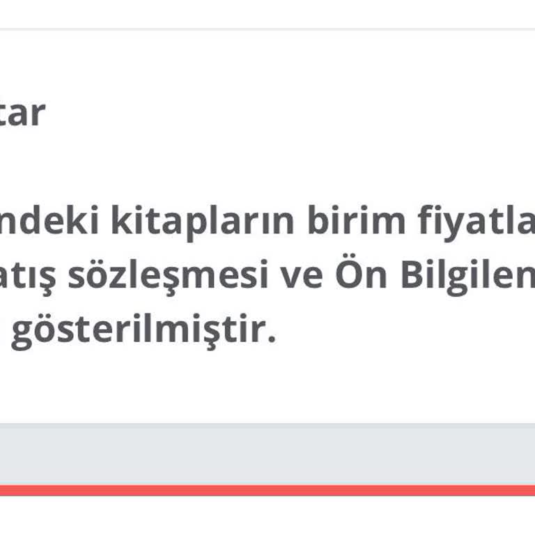 Bahçeşehir Koleji Kitap Fiyatlarındaki Ani Artış Ve Müşteri Hizmetlerinin Yetersizliği