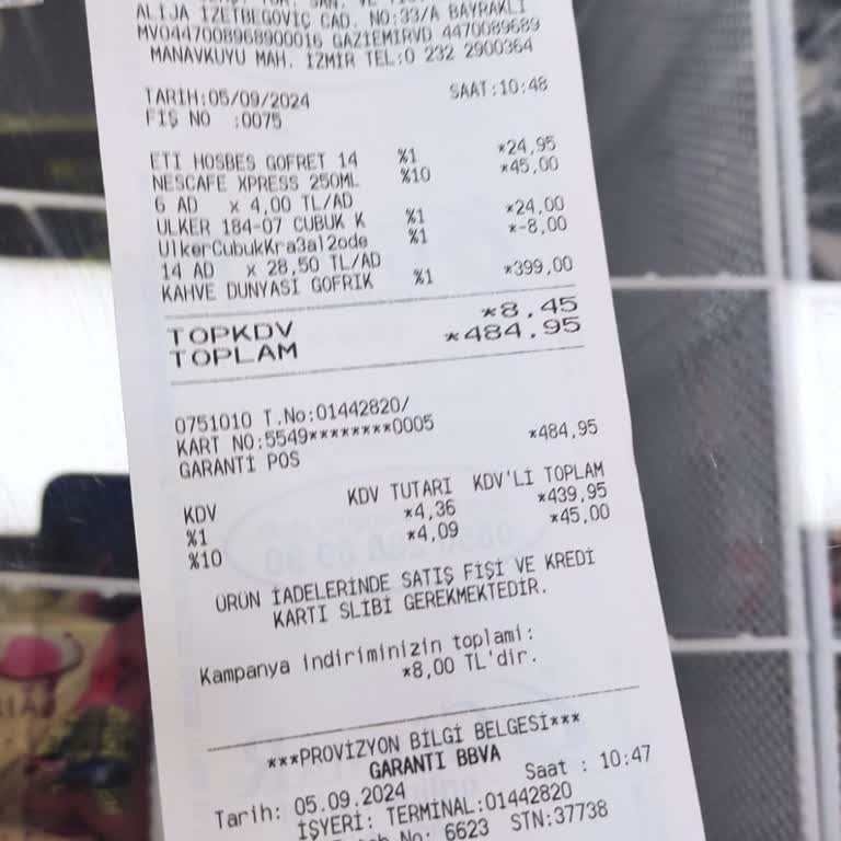 Gürmar Etiket İle Kasadaki Fiyat Farkı